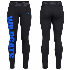 Nike Kentucky Wildcats Women’s S Tight Fit Leggings Black Blue DC8711-010 NWT